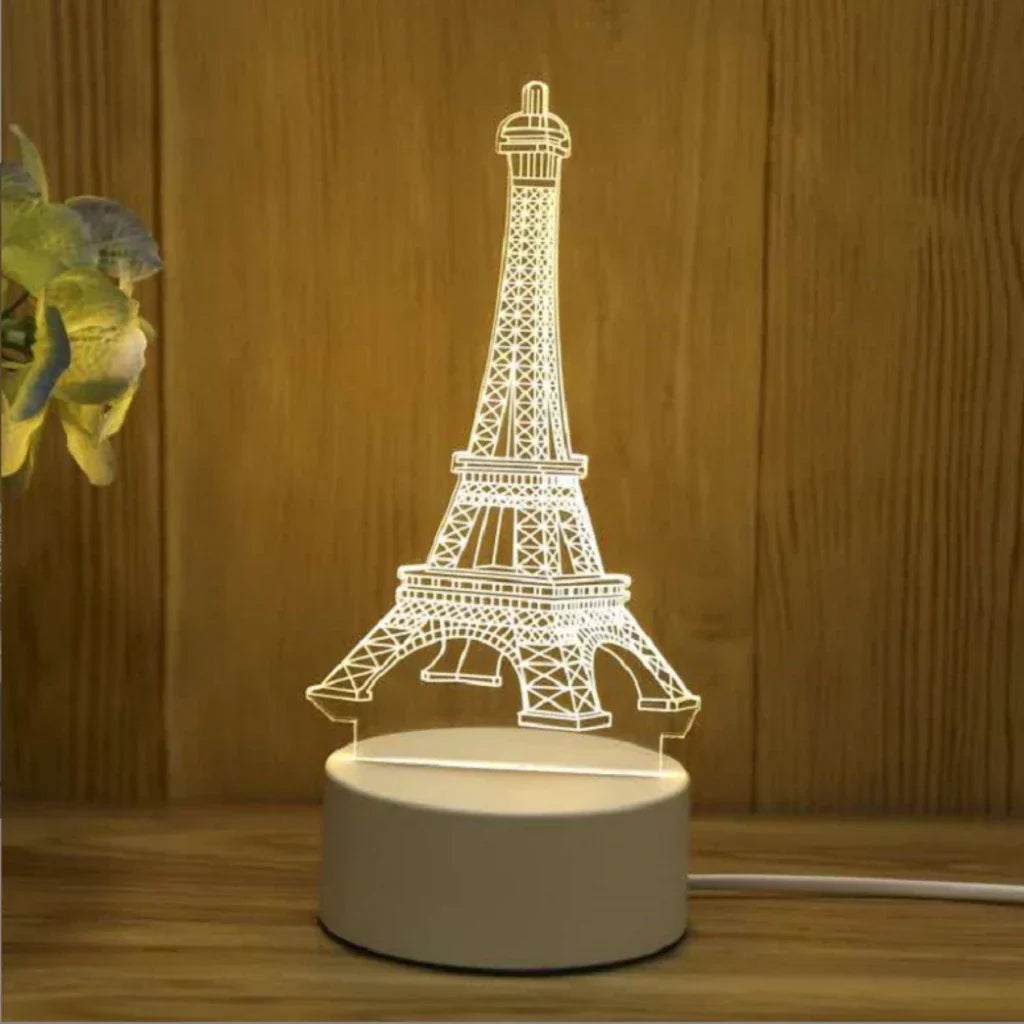 Kreative 3D-LED-Tischlampe