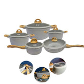 5-teiliges Granit-Kochgeschirr-Set